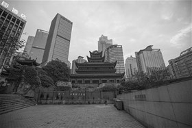 Luhan Temple, Chongqing, China, 2016, digital photography