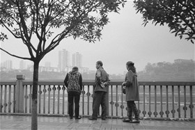 Jialing River, Chongqing, China, 2016, digital photography